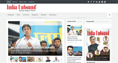 Desktop Screenshot of indiaunboundmag.com